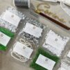 Pedrería para bordado Lunéville o Bordado a mano. Tubos de cristal, rocalla, cortadillo, cristal checo, bordado a mano de alta costura AGUJA CROCHET DE LUNÉVILLE Y ORGANZA para Bordado Lunéville y Pedrería
