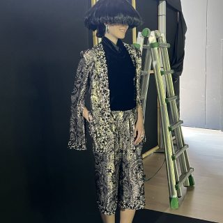 Ze García, su colección 'Aldamar' en el Museo Balenciaga con Bordados de Alta Costura de Corina Roselló. Haute Couture Embroidery. Bordados con pedrería a mano