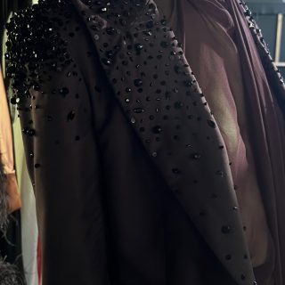 Ze García, su colección 'Aldamar' en el Museo Balenciaga con Bordados de Alta Costura de Corina Roselló. Haute Couture Embroidery. Bordados con pedrería a mano