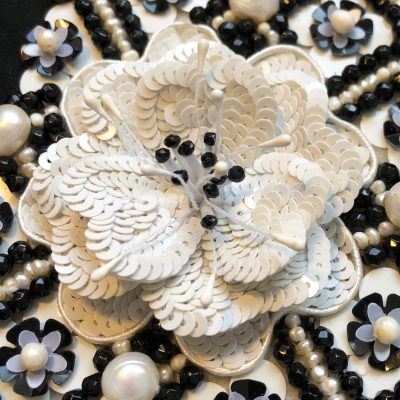 CURSOS BORDADO LUNEVILLE flor 3d Tambour Embroidery courses Cursos Bordado Luneville Flor 3D - Haute Couture Embroidery Barcelona