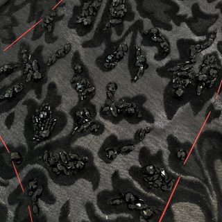 Ze García, su colección 'Aldamar' en el Museo Balenciaga con Bordados de Alta Costura de Corina Roselló. Haute Couture Embroidery. Bordados con pedrería a mano