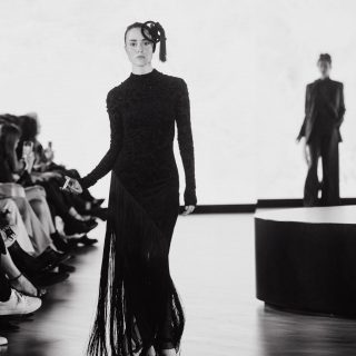 Ze García, su colección 'Aldamar' en el Museo Balenciaga con Bordados de Alta Costura de Corina Roselló. Haute Couture Embroidery. Bordados con pedrería a mano