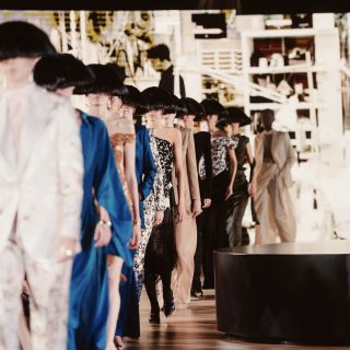 Ze García, su colección 'Aldamar' en el Museo Balenciaga con Bordados de Alta Costura de Corina Roselló. Haute Couture Embroidery. Bordados con pedrería a mano