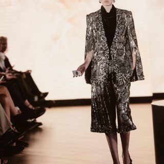 Ze García, su colección 'Aldamar' en el Museo Balenciaga con Bordados de Alta Costura de Corina Roselló. Haute Couture Embroidery. Bordados con pedrería a mano