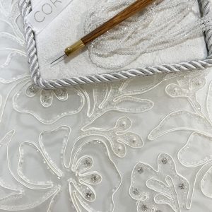 CURSO BORDADO CON SOUTAGE Y FLOR 3D PARA NOVIA